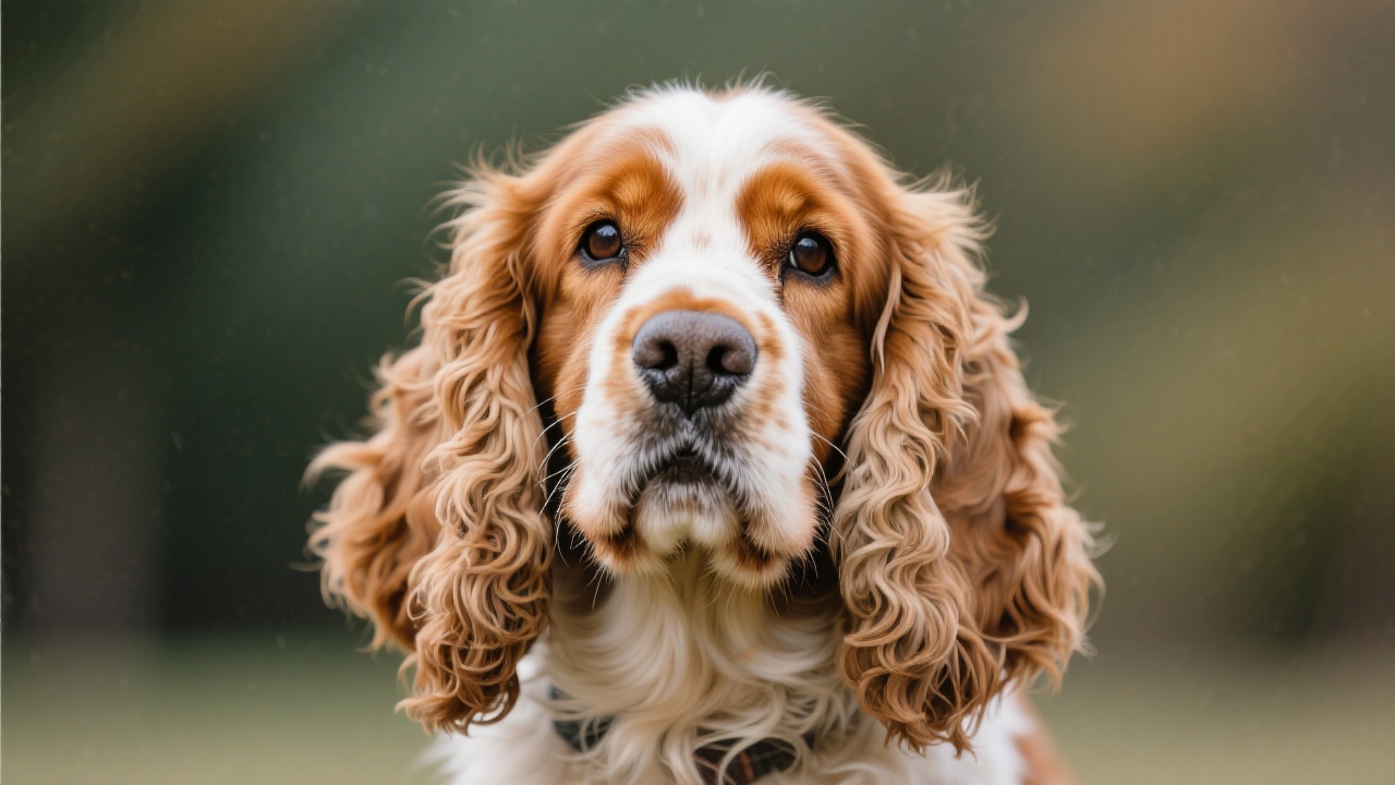 英国可卡犬 主视图